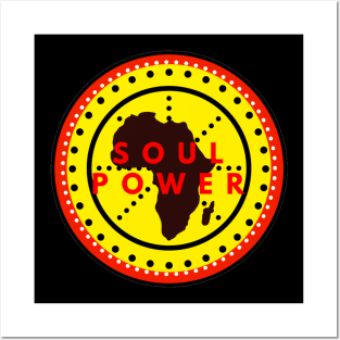 Africa Soul Power Posters and Art